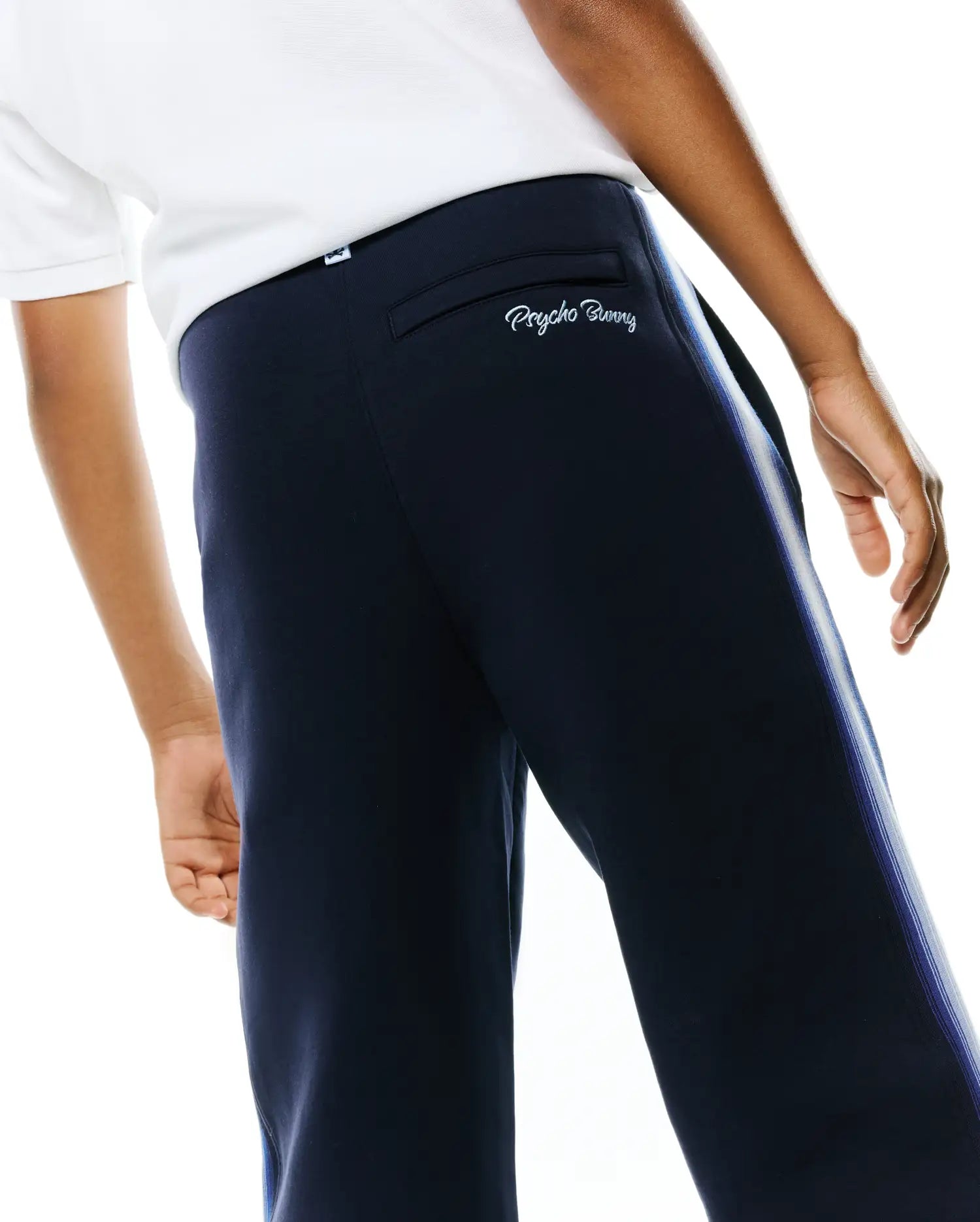 Psycho Bunny Kids Bottoms Kids Jaydon Track Pant pantaloni blu