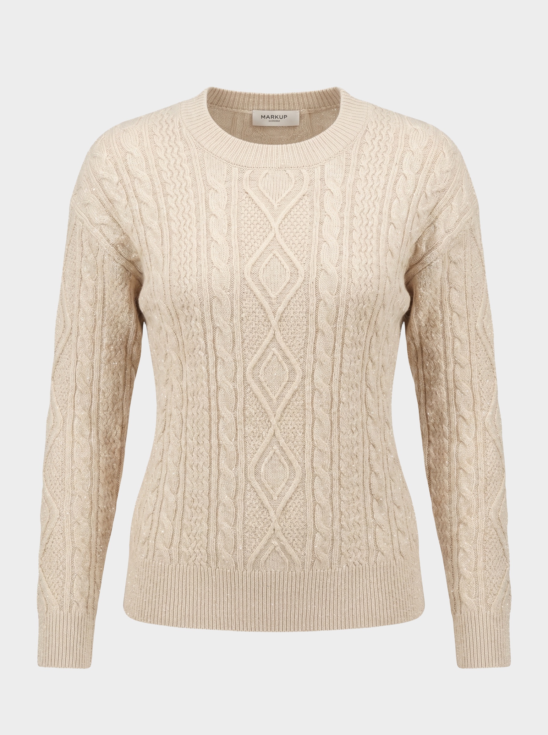 Markup Donna Maglieria Girocollo in filato paillettes