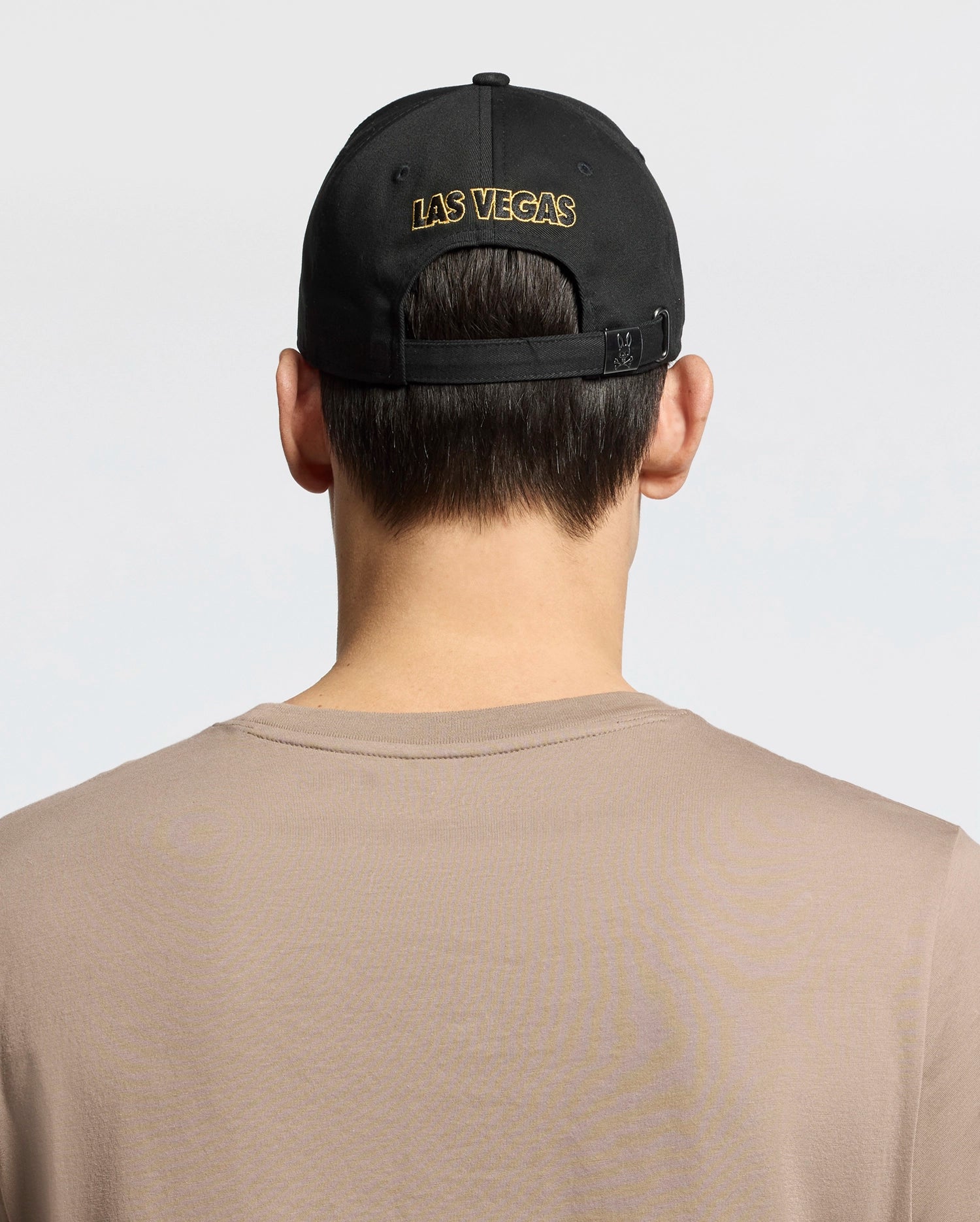 Psycho Bunny Accessories MENS LAS VEGAS BASEBALL CAP MO1500011 cappellino nero