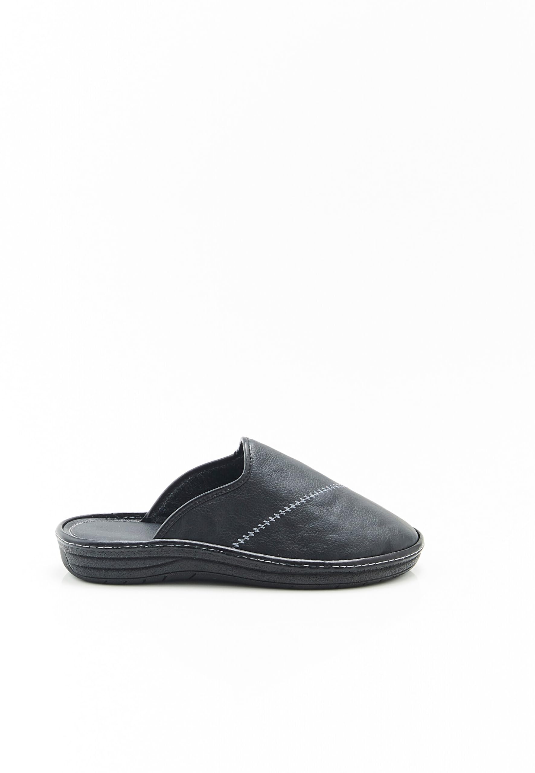 Damart Calzature Mules in Pelle Granata Uomo 44 EU zeppa 3 cm