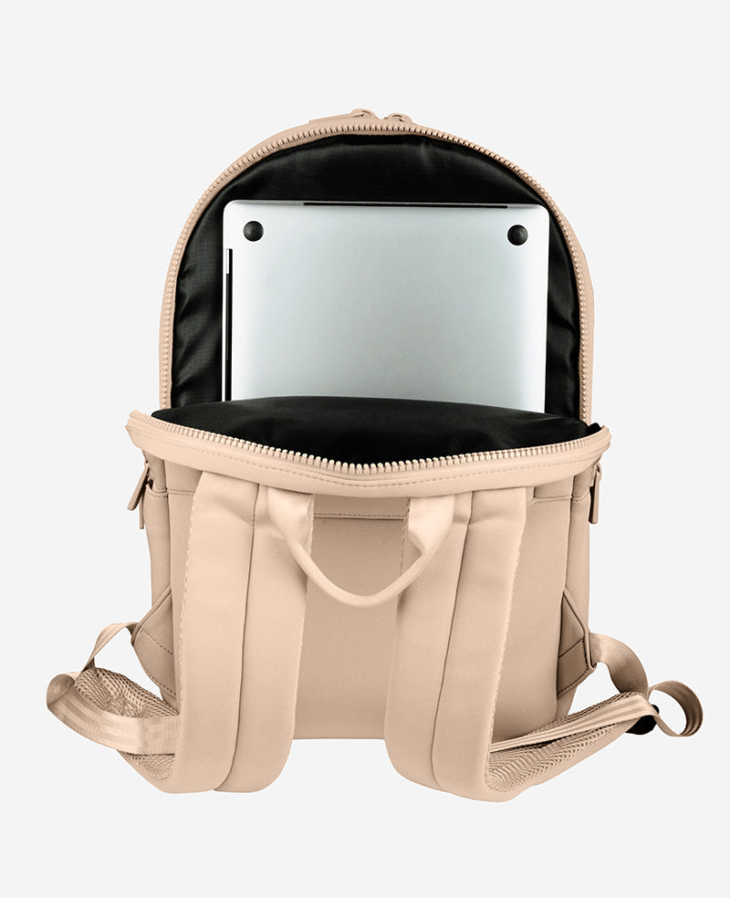Kenneth Cole Reaction Luggage Logan Classic Backpack zaino taupe 18 pollici porta laptop