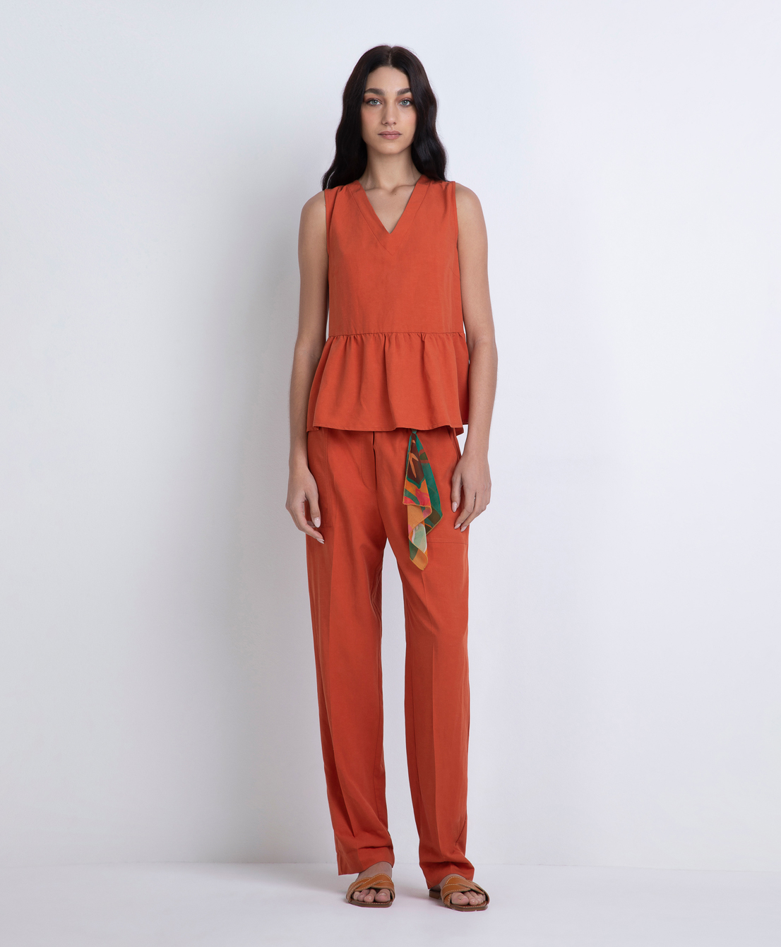 Markup Donna Jeans & Pantaloni Pantalone in misto lino