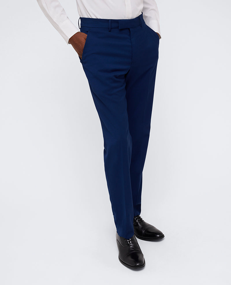 Kenneth Cole Reaction Clothing Ready Flex Suit Separate Pant pantaloni blu