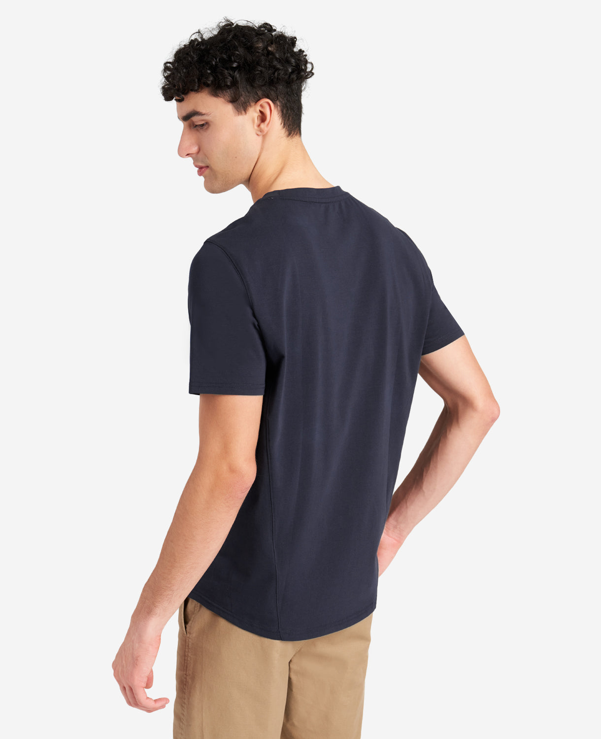 Kenneth Cole Reaction The Performance Crew Neck T-Shirt maglietta blu navy