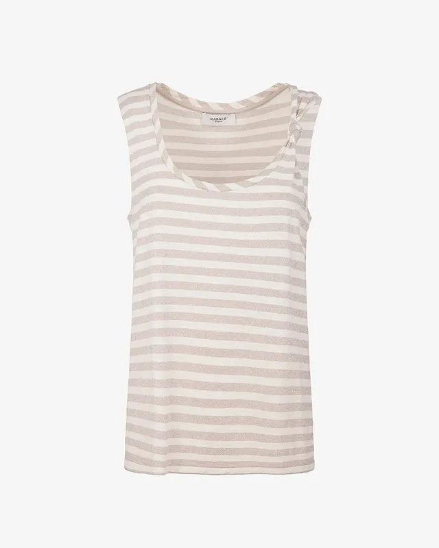 Markup Donna Camicie & Bluse Canotta cotone lurex canotta donna