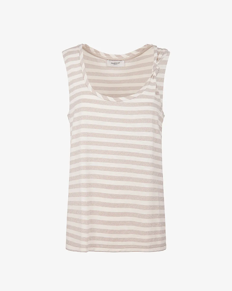 Markup Donna Camicie & Bluse Canotta cotone lurex canotta donna