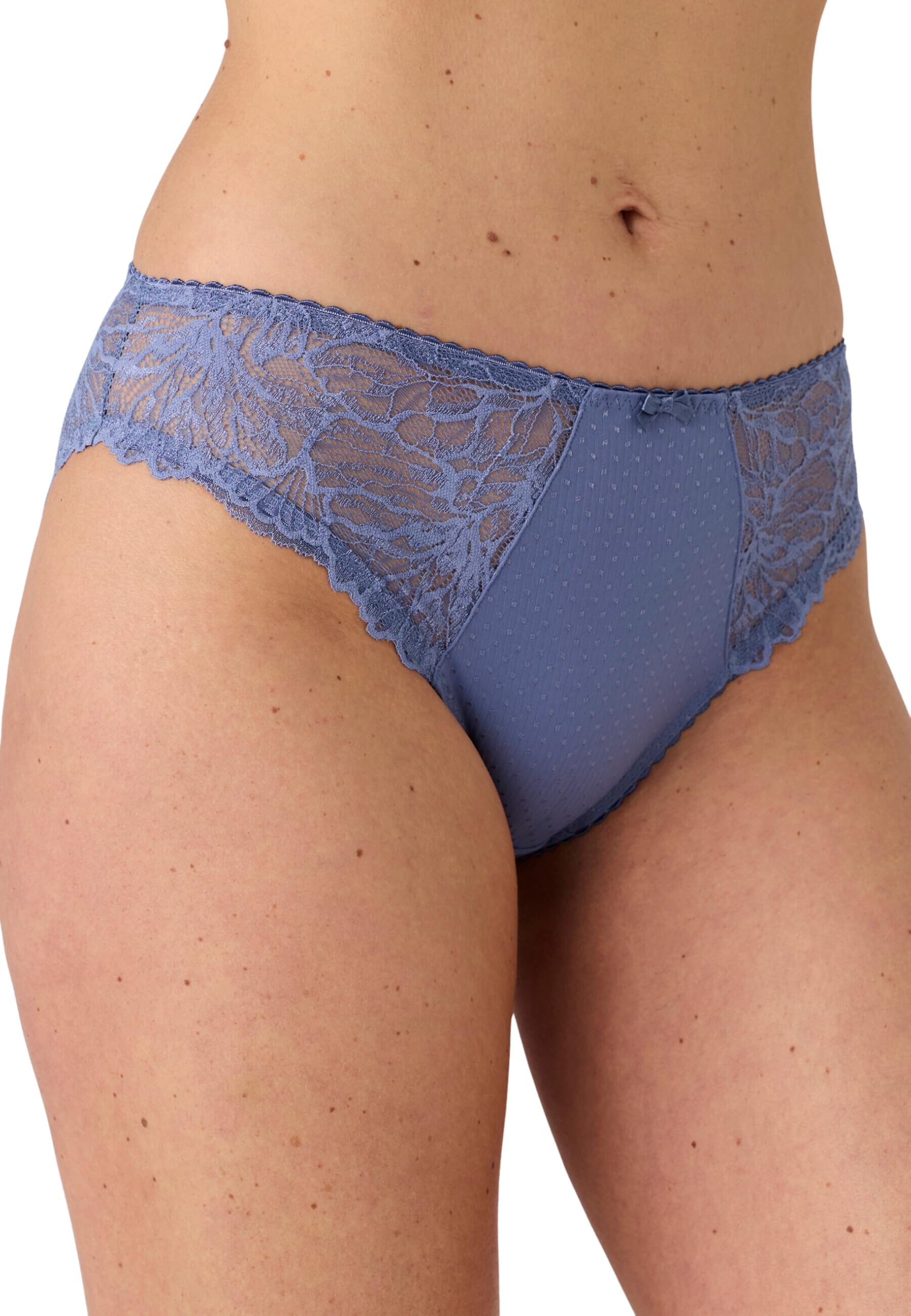 Damart Biancheria intima Mutandine Midi Nina slip bianco taglia S pizzo