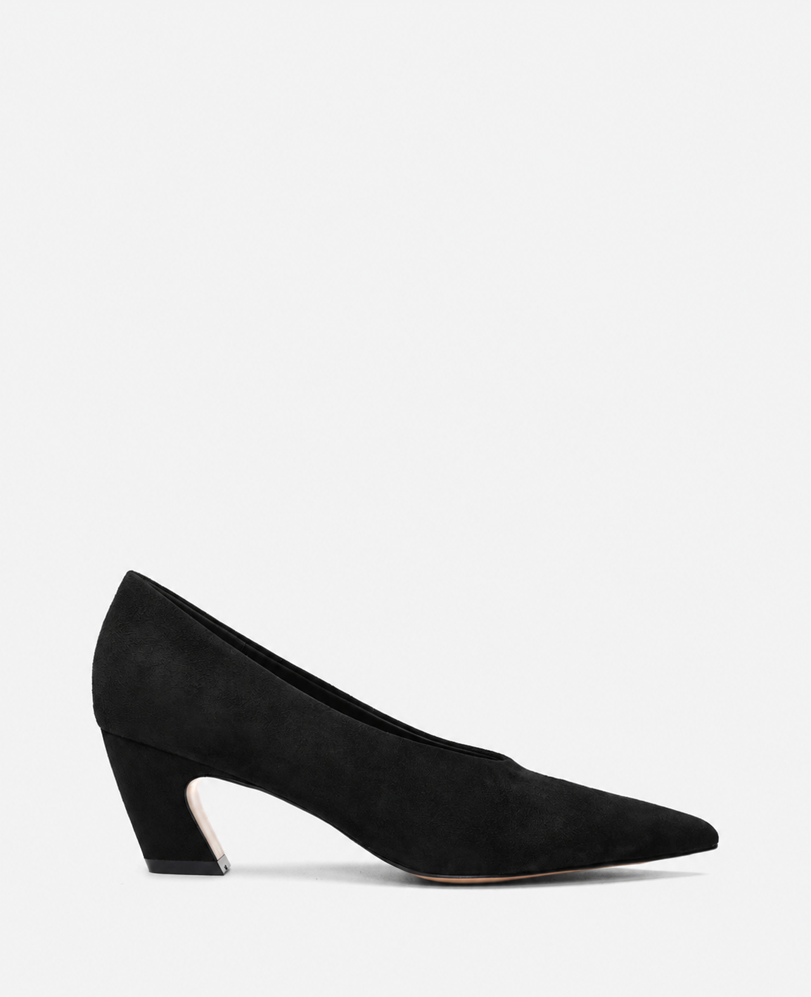 Kenneth Cole Reaction Shoes Ophelia Kid Suede Heel décolleté nere