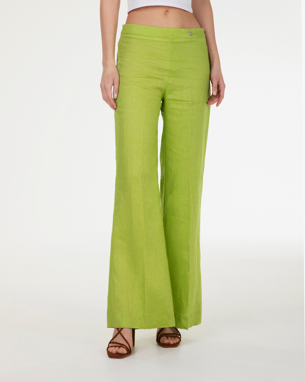Markup Donna Jeans & Pantaloni Pantapalazzo 100% lino