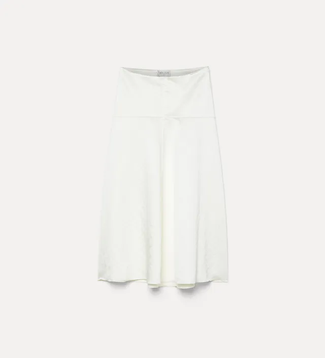 Forte gonne gonna midi duchesse Diamond bianca
