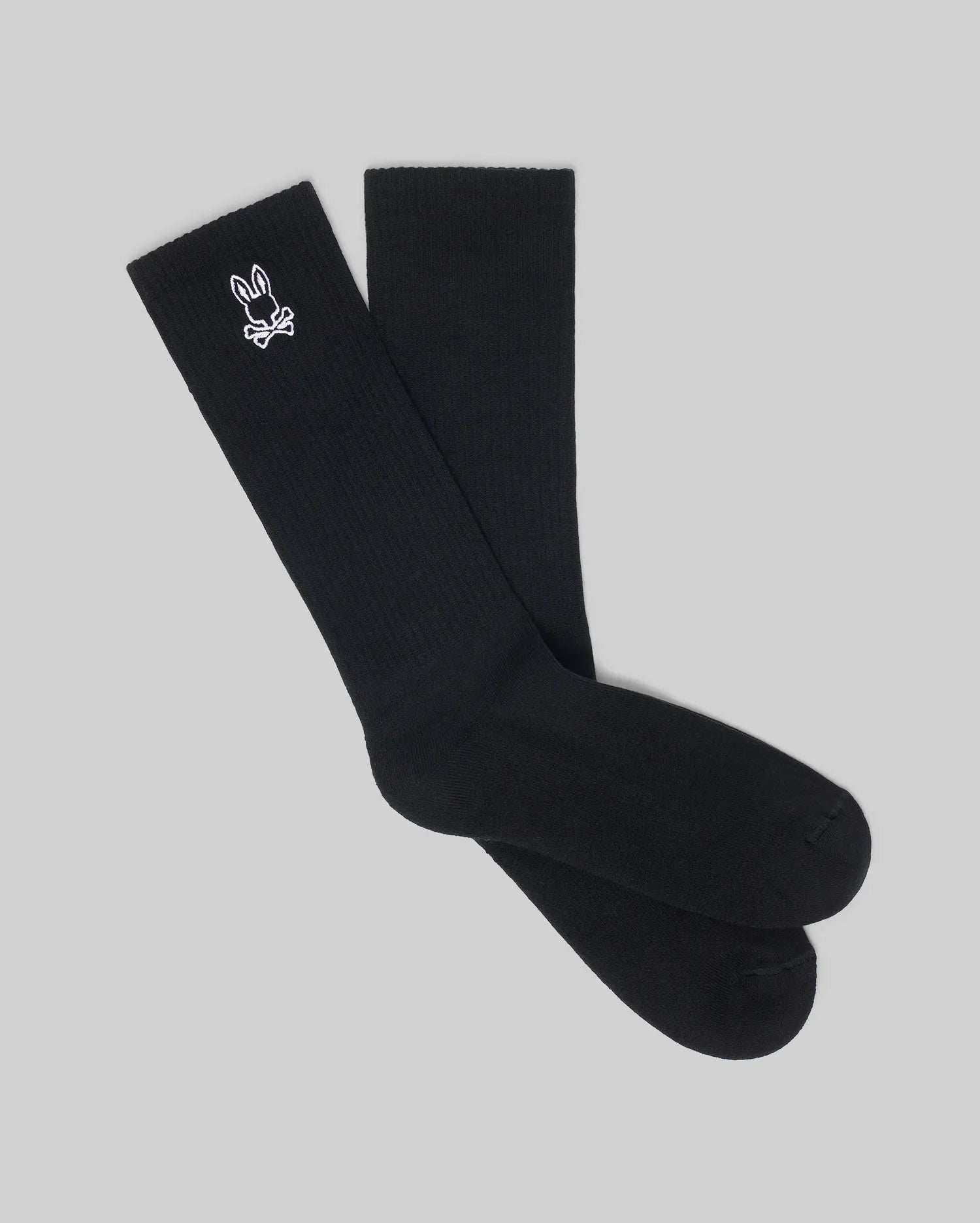 Psycho Bunny Accessories Men's 2 Pack Sport Sock calze sportive nere 2 paia
