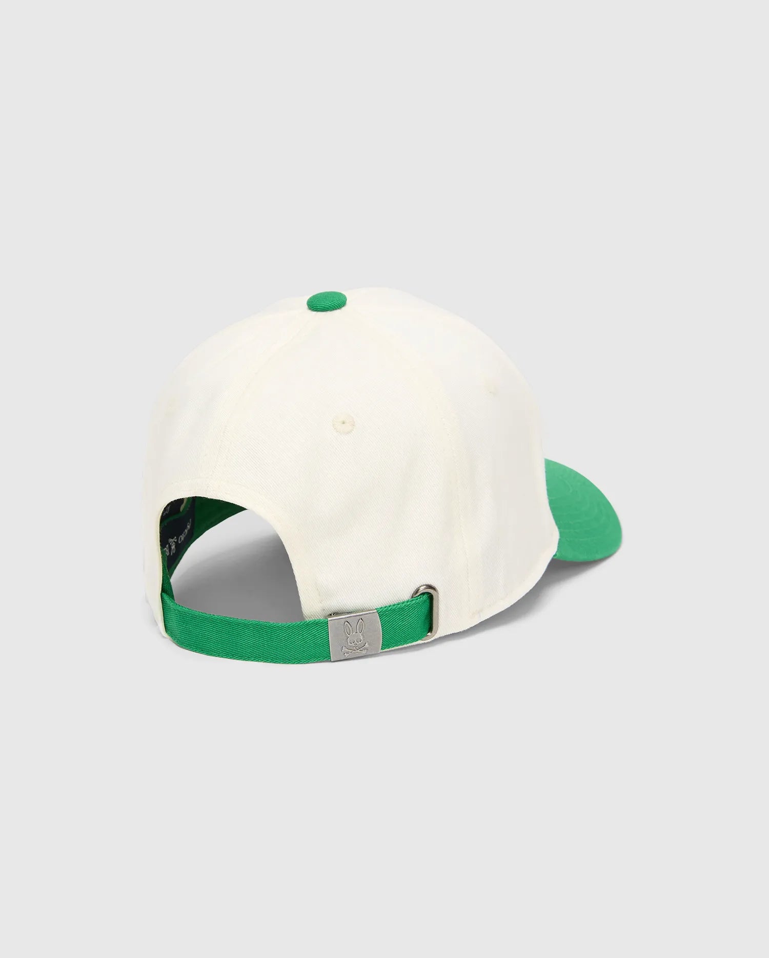 Psycho Bunny Kids Accessories Craig cappellino baseball bianco O/S regolabile