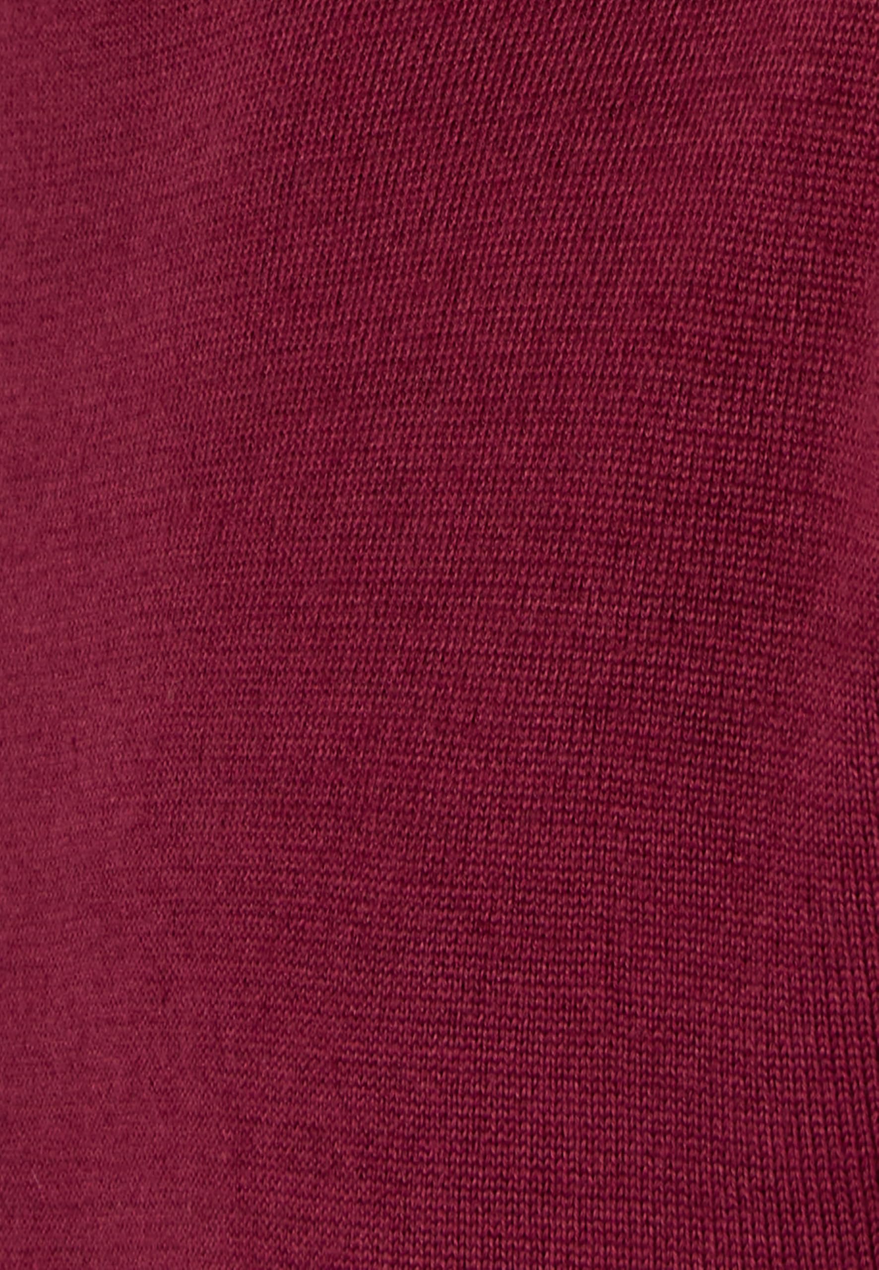 Damart Prêt-à-porter Maglione classico dolcevita da uomo maglione rosso bordeaux