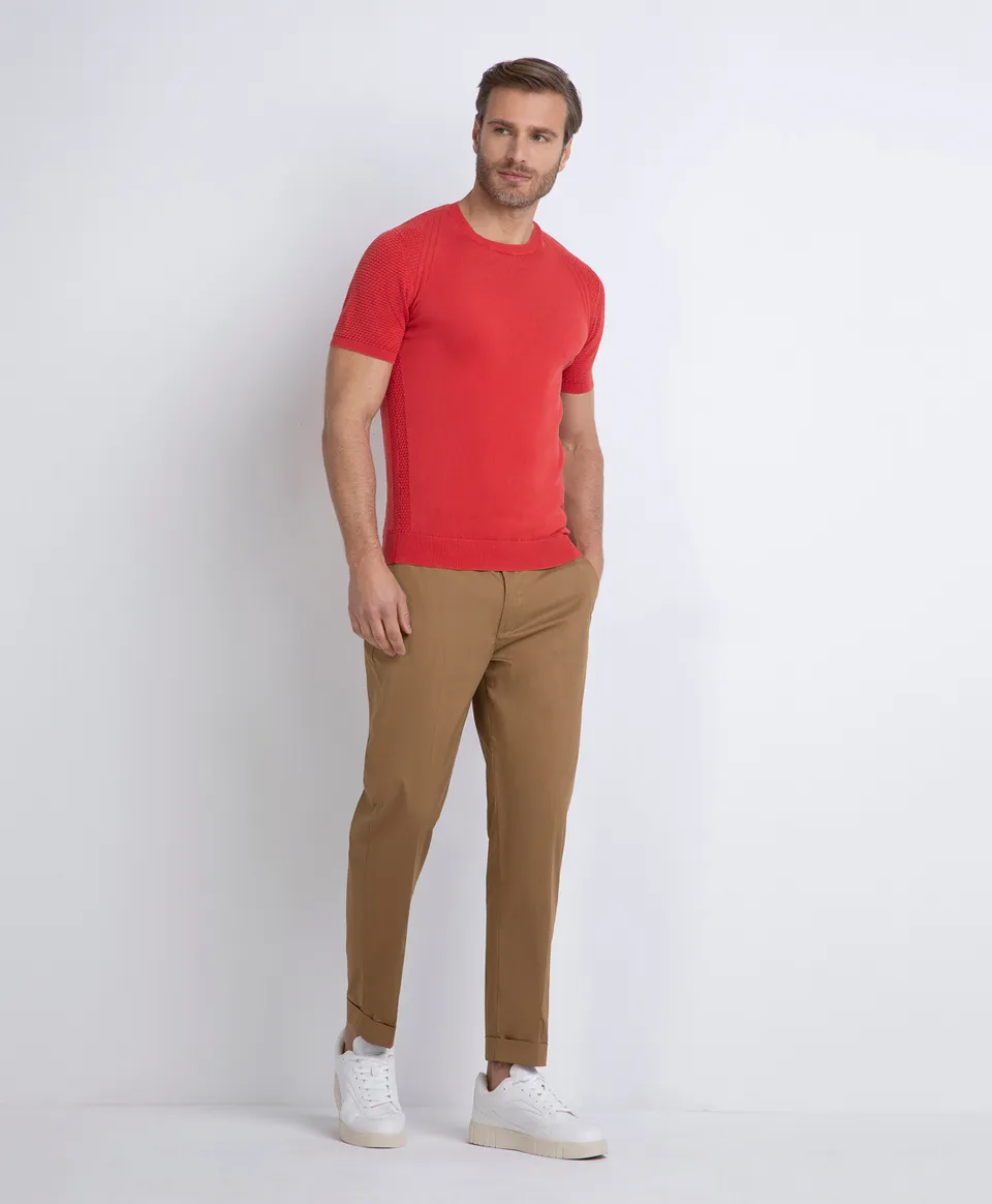 Markup Uomo Maglieria Girocollo pima cotton manica corta maglia