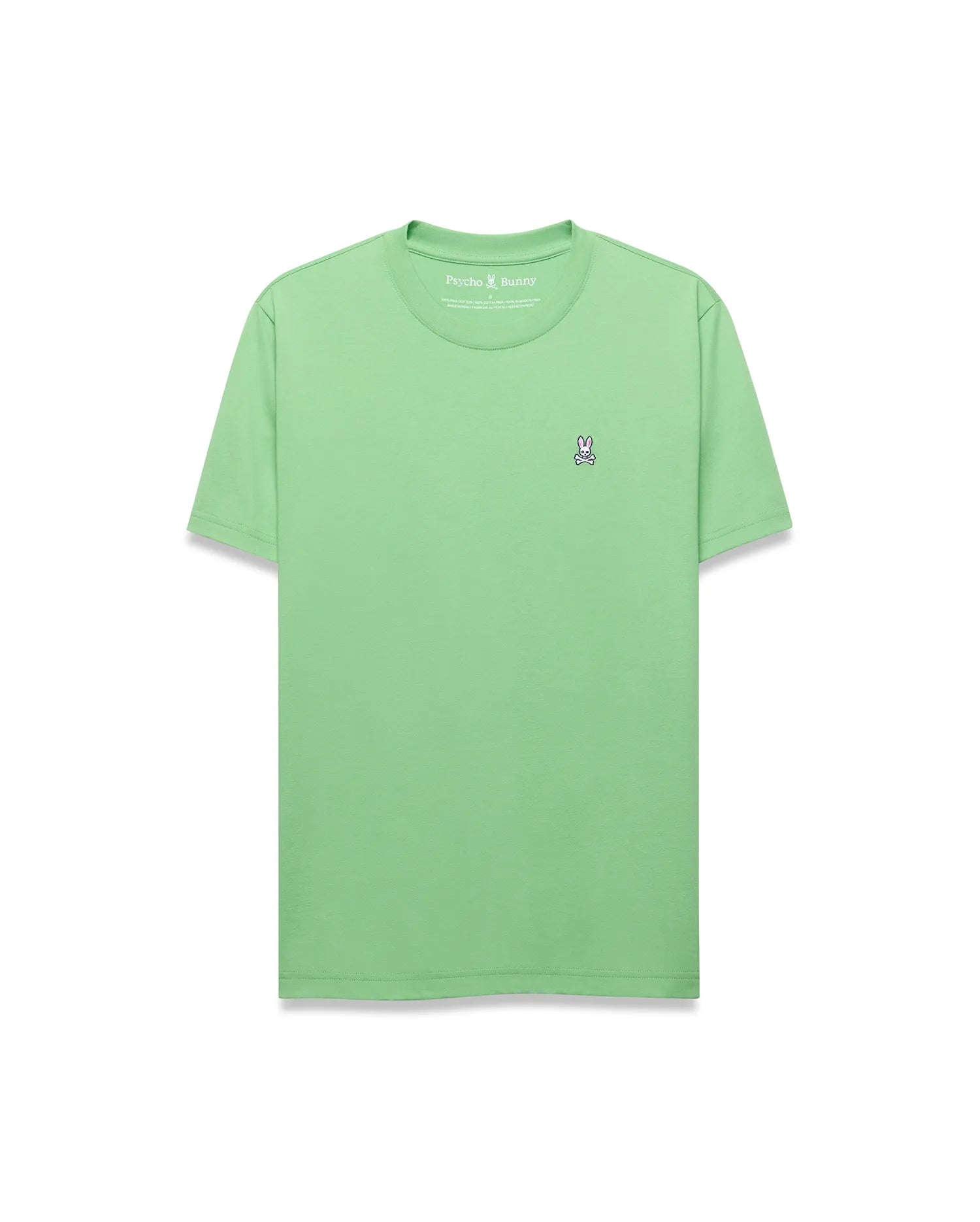 Psycho Bunny Men's Tees MEN'S CLASSIC PIMA CREW NECK TEE B6U014F200 maglietta Ming