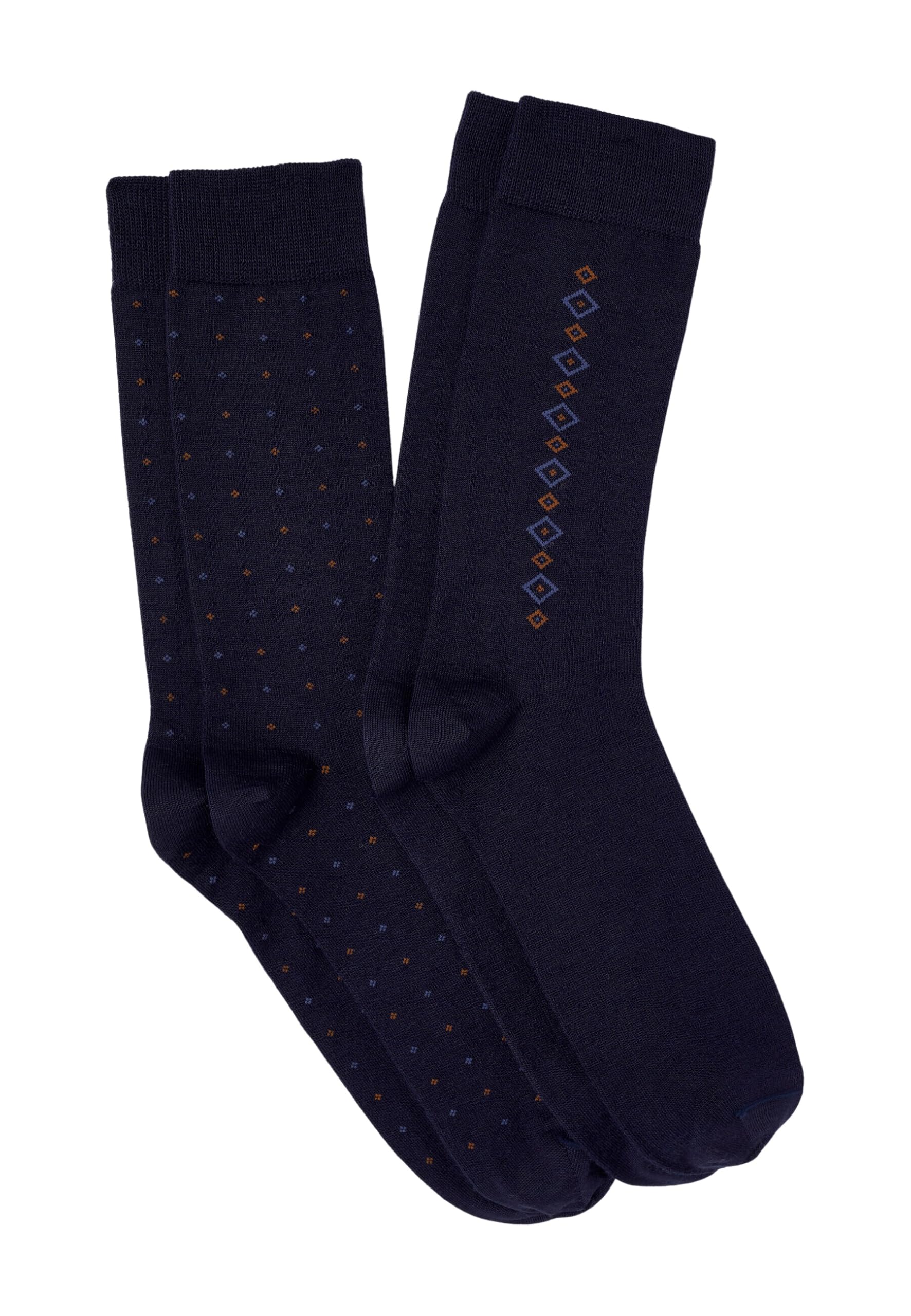 Damart Thermolactyl set 2 paia calzini uomo grigio melange 42-44 lana