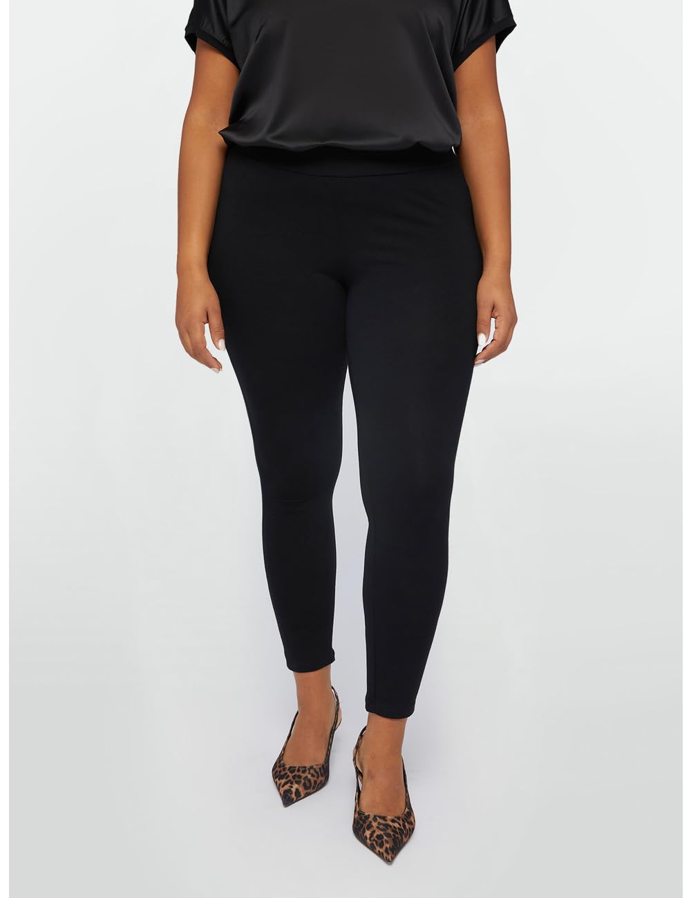 Fiorella Rubino Pantaloni Leggings Tinta Unita Curvy leggings XS Plus aderenti