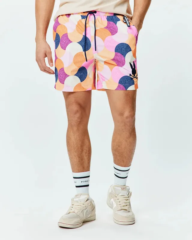 Psycho Bunny Men's Swimwear Ethan Swim Trunk 6" costume uomo crocus