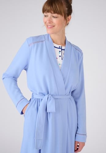 Damart Homewear vestaglia da camera azzurra 34-36 XS