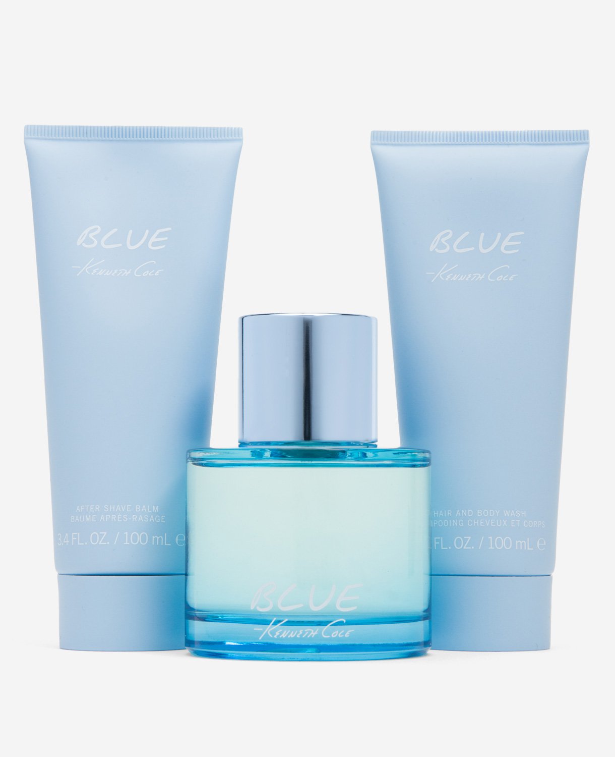 Kenneth Cole Reaction Fragrance Blue for Him Cologne 3-Piece Gift Set set profumo uomo
