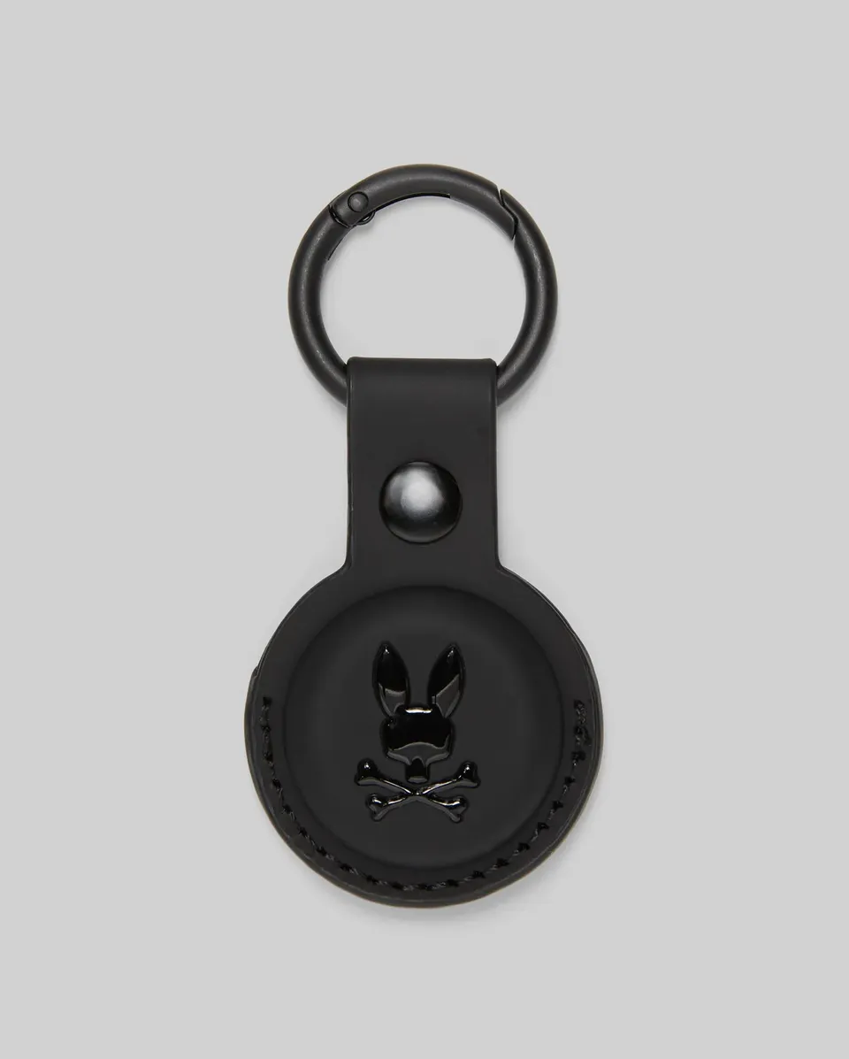 Psycho Bunny Accessories AIR TAG HOLDER MO1700017 porta AirTag nero