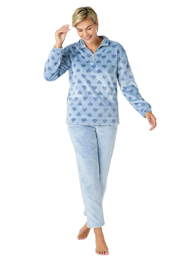 Damart Homewear Termolactyl pigiama in pile goffrato XS caldo