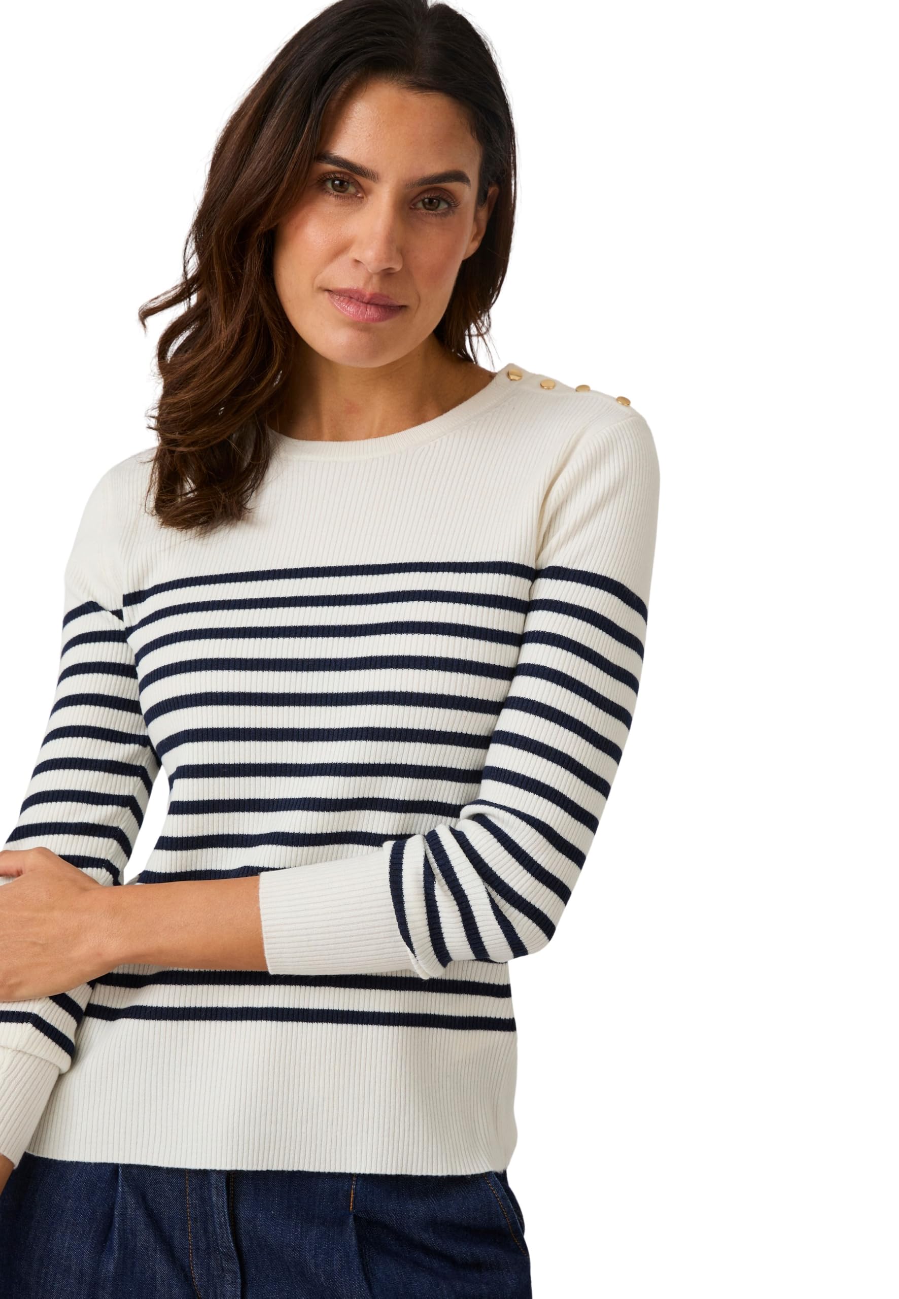 Damart Thermolactyl Maglione da donna viola in maglia termica