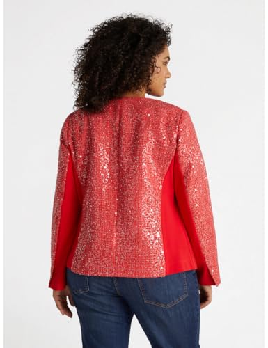 Fiorella Rubino Giacche e blazer Giacca effetto tweed con lurex e paillettes