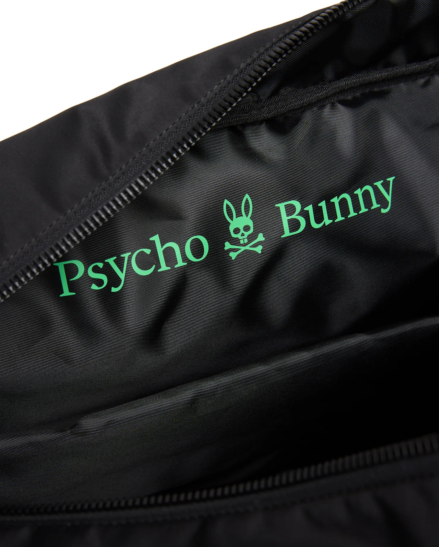 Psycho Bunny Accessories MENS NYLON WEEKENDER DUFFLE BAG MO2400147 borsa nera