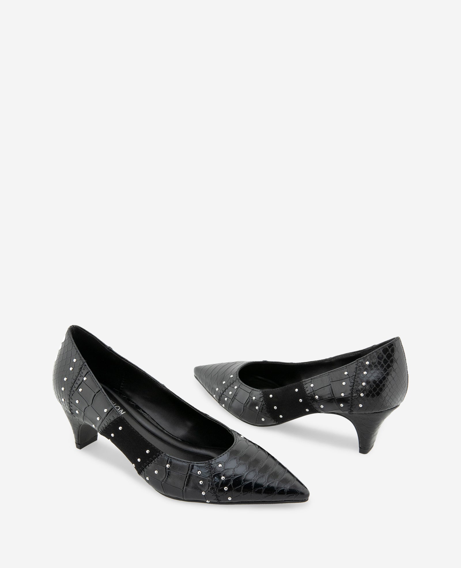 Kenneth Cole Reaction Mandy Studded Pump décolleté Black Croco