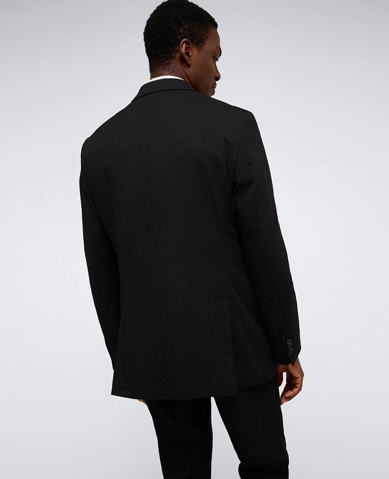 Kenneth Cole Reaction Clothing Ready Flex Suit Separate Jacket giacca nera slim fit