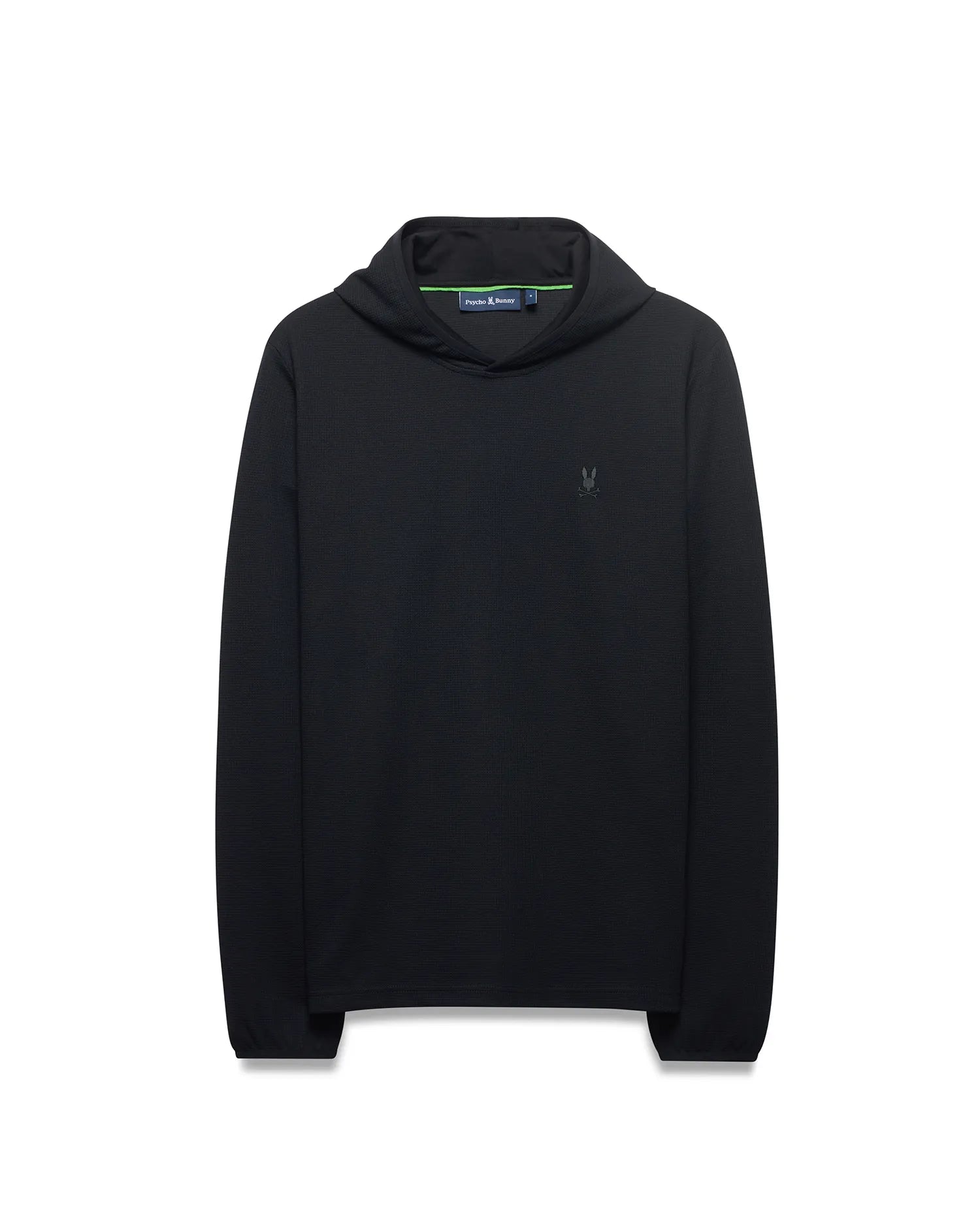 Psycho Bunny Men's Sweatshirts & Hoodies Men's Tomas Waffle Hoodie felpa nera