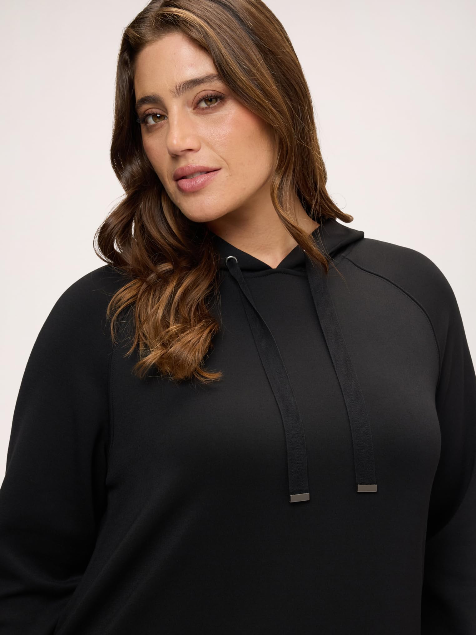Fiorella Rubino Vestiti Vestito in felpa con gonna in pizzo M Plus