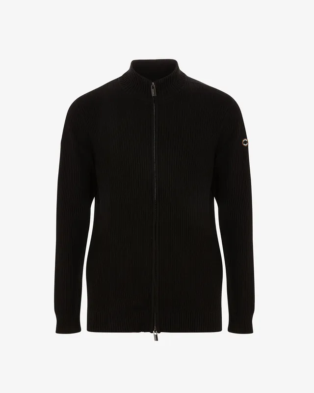 Markup Uomo Maglieria Lupetto full zip maglia inglese in cotone tech