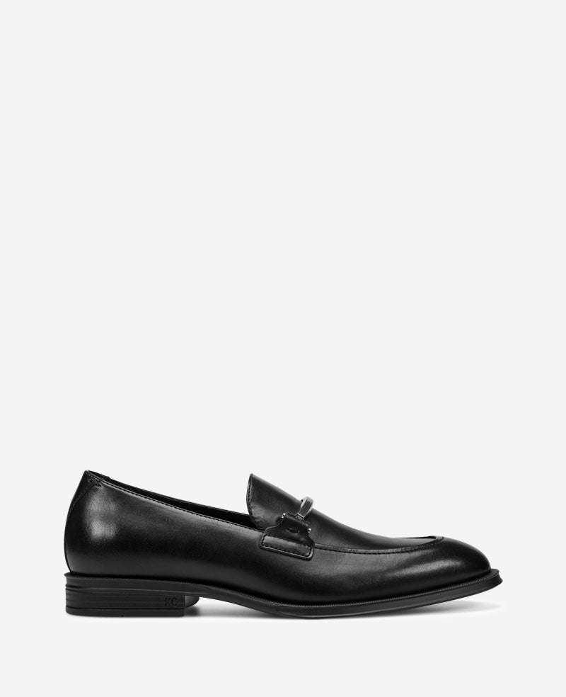 Kenneth Cole Reaction Shoes REACTION - Armand2 Apron Toe Bit Loafer mocassino nero uomo