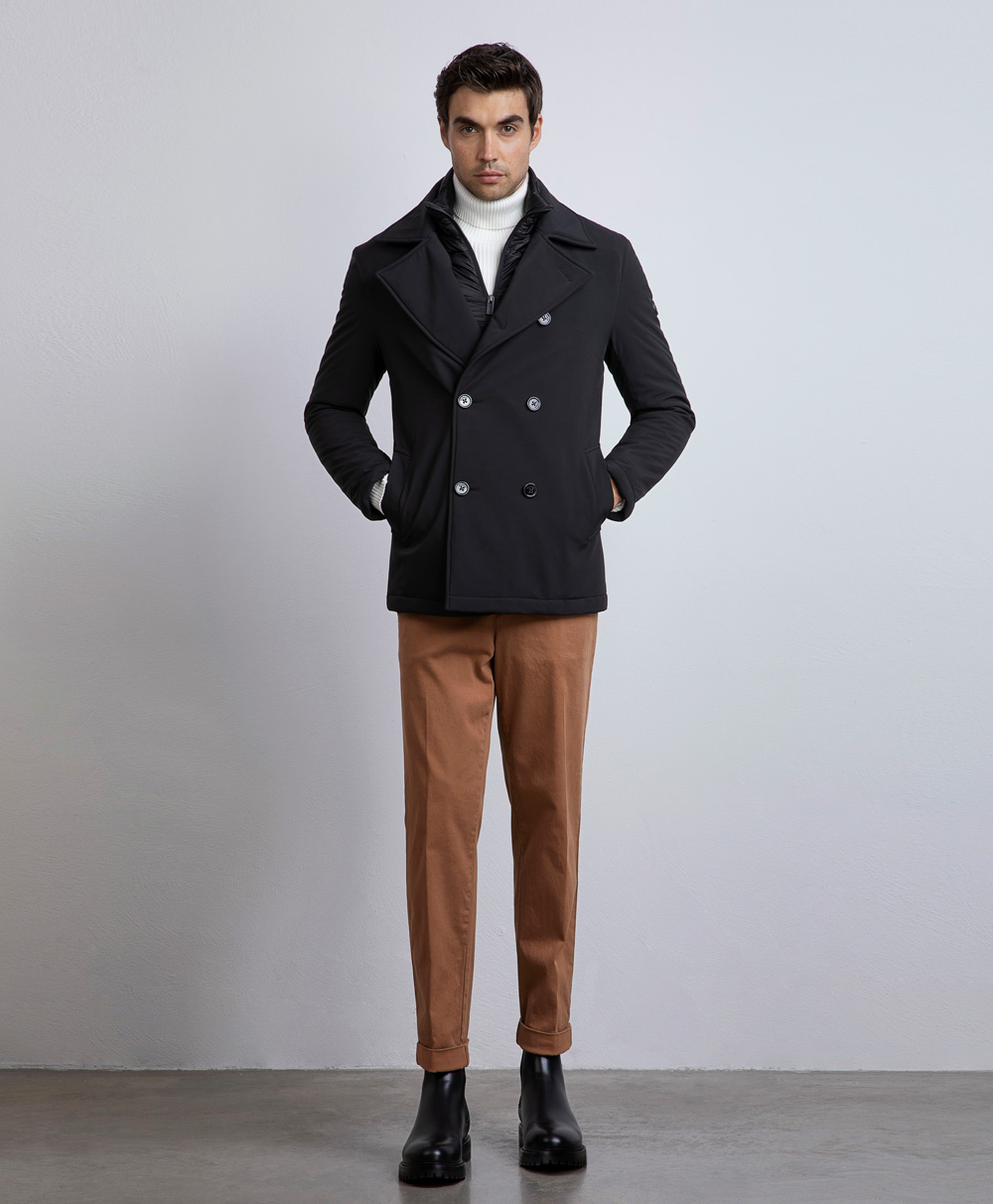 Markup Uomo Cappotti Peacoat in tessuto tecnico