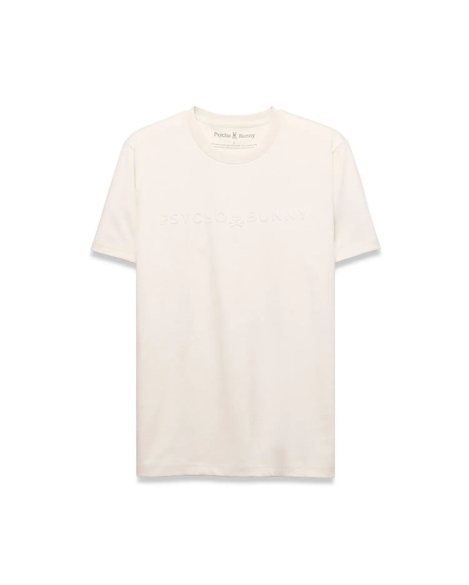 Psycho Bunny Royce Graphic Tee t-shirt uomo bianca