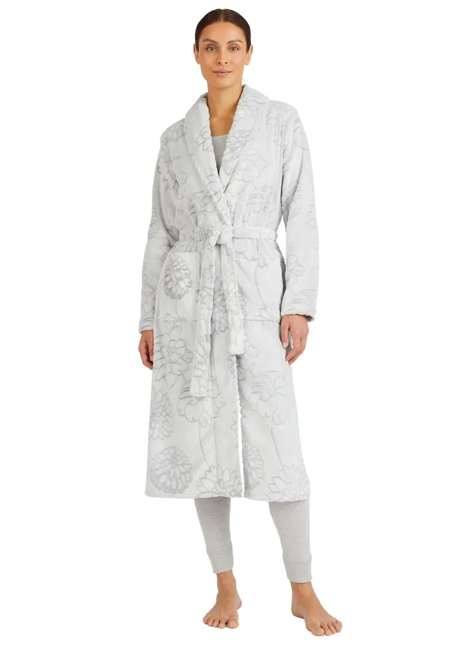 Damart Homewear Abito da camera Thermolactyl in pile taglia S floreale