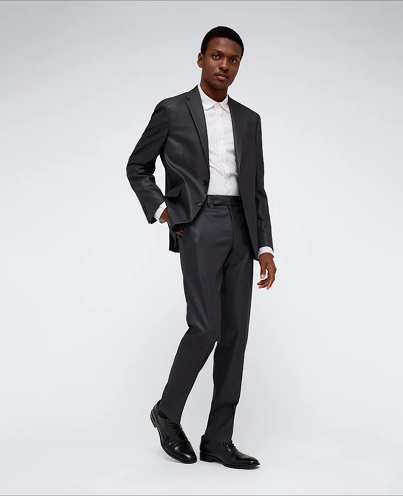 Kenneth Cole Reaction Ready Flex Suit Separate Jacket giacca da abito grigio gunmetal slim fit