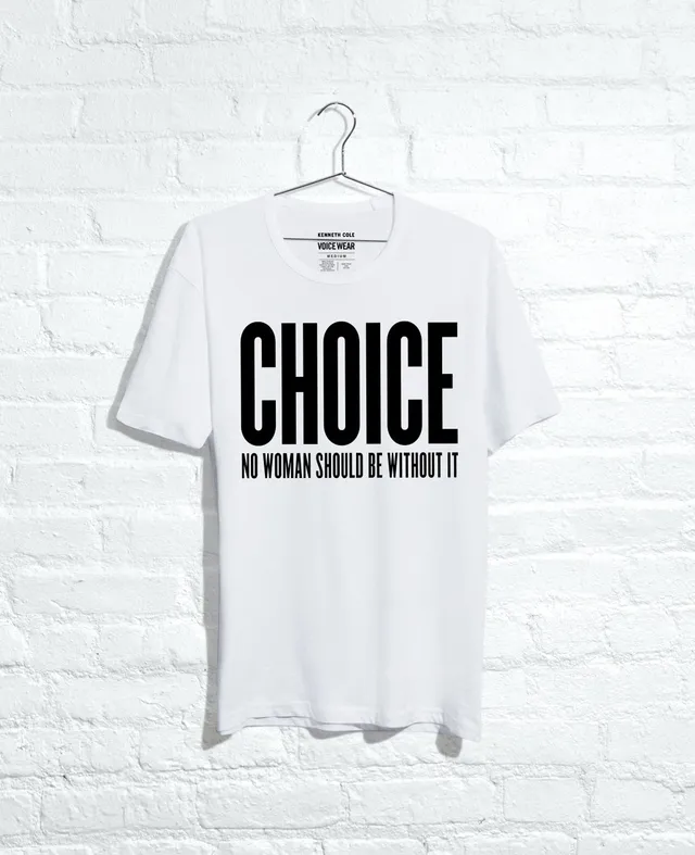 Kenneth Cole Reaction Clothing Choice T-Shirt maglietta bianca XXS–XXL in cotone