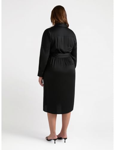 Fiorella Rubino Vestiti Chemisier vestito 46 Plus con cintura removibile