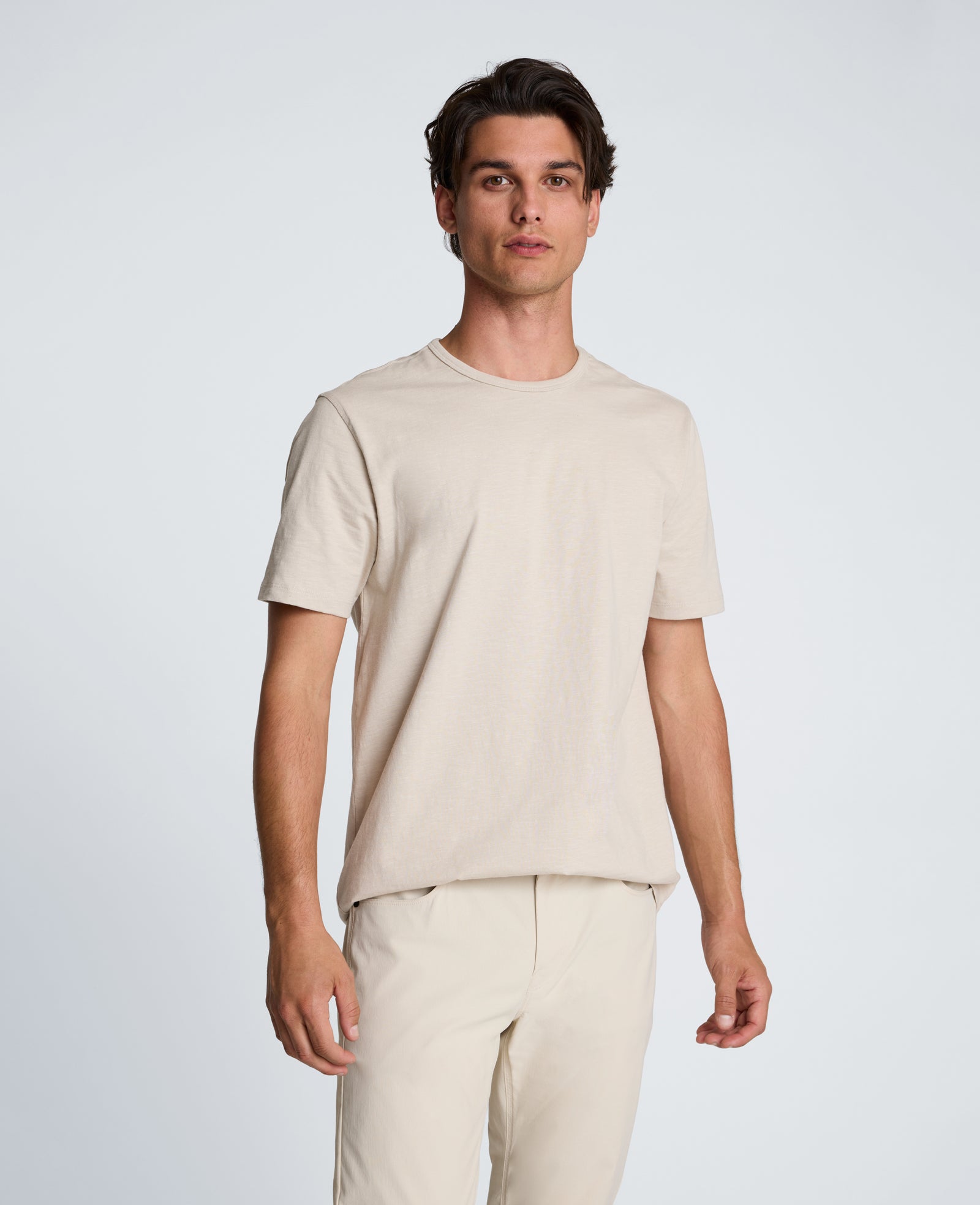 Kenneth Cole Reaction Clothing Texture Tee t-shirt avorio oversize