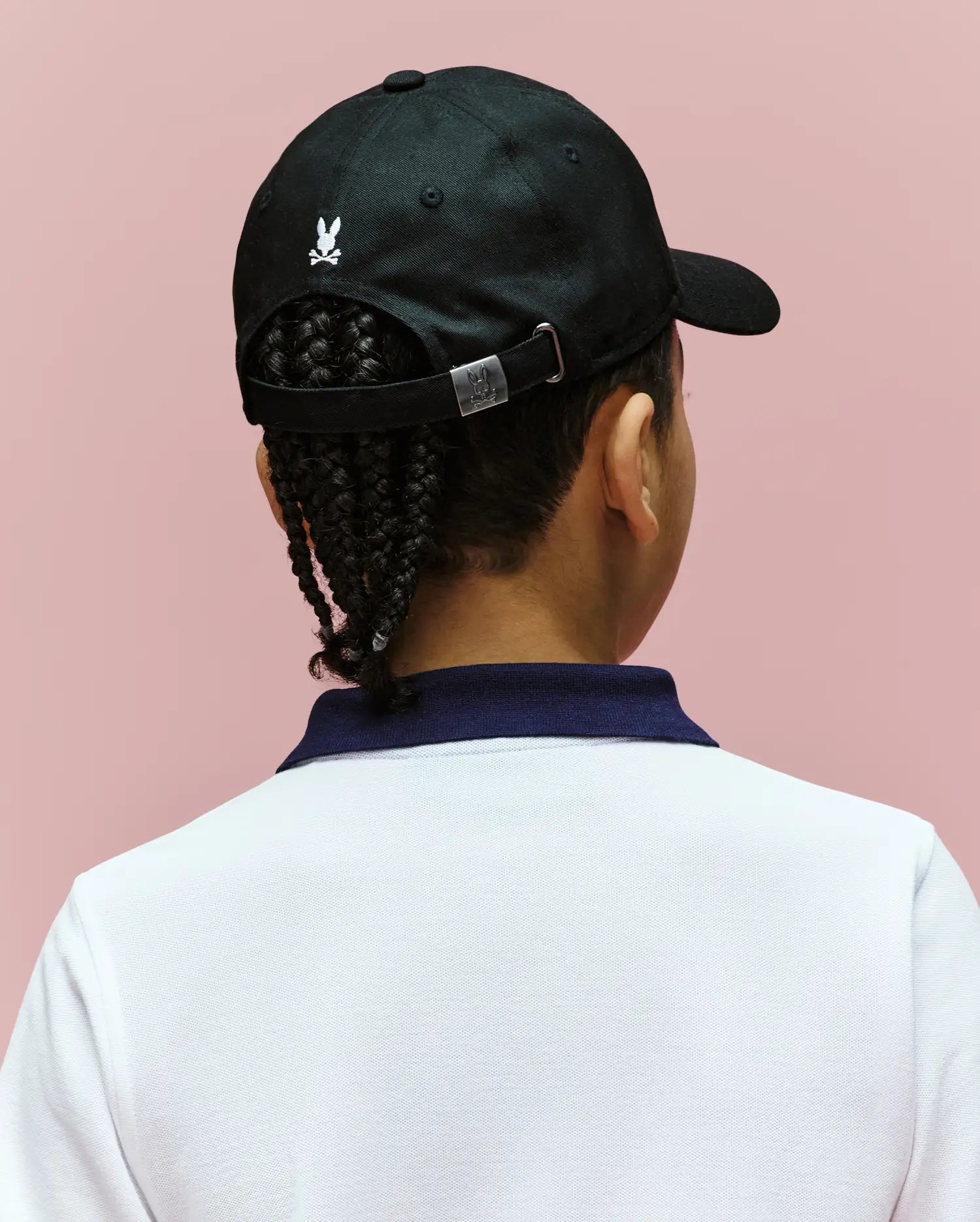 Psycho Bunny Kids Accessories Archive Baseball Cap cappellino nero bambino