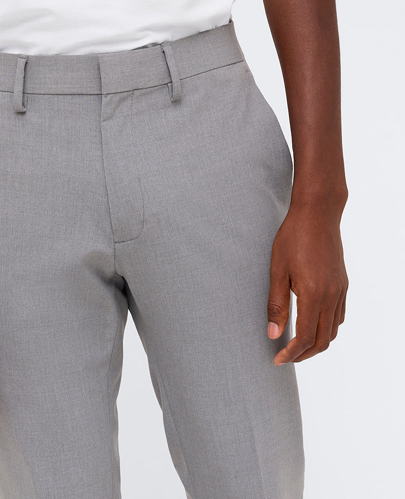 Kenneth Cole Reaction Clothing Skinny-Fit Stretch Performance Dress Pant pantaloni grigi skinny elasticizzati