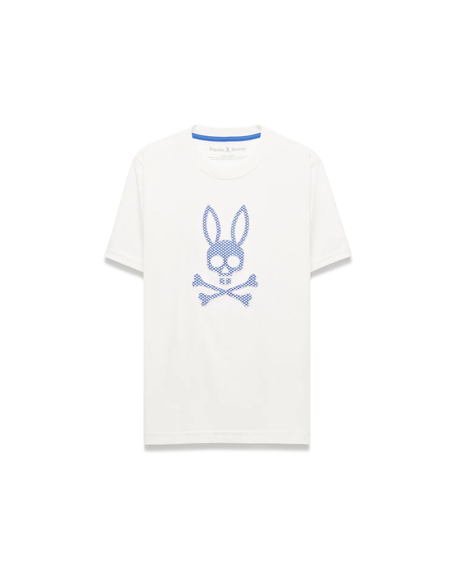 Psycho Bunny Kids Tees Stan Graphic Tee t-shirt bambino ecru grafica