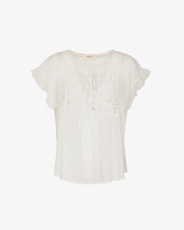 Markup Donna Camicie & Bluse Blusa in mussola di cotone