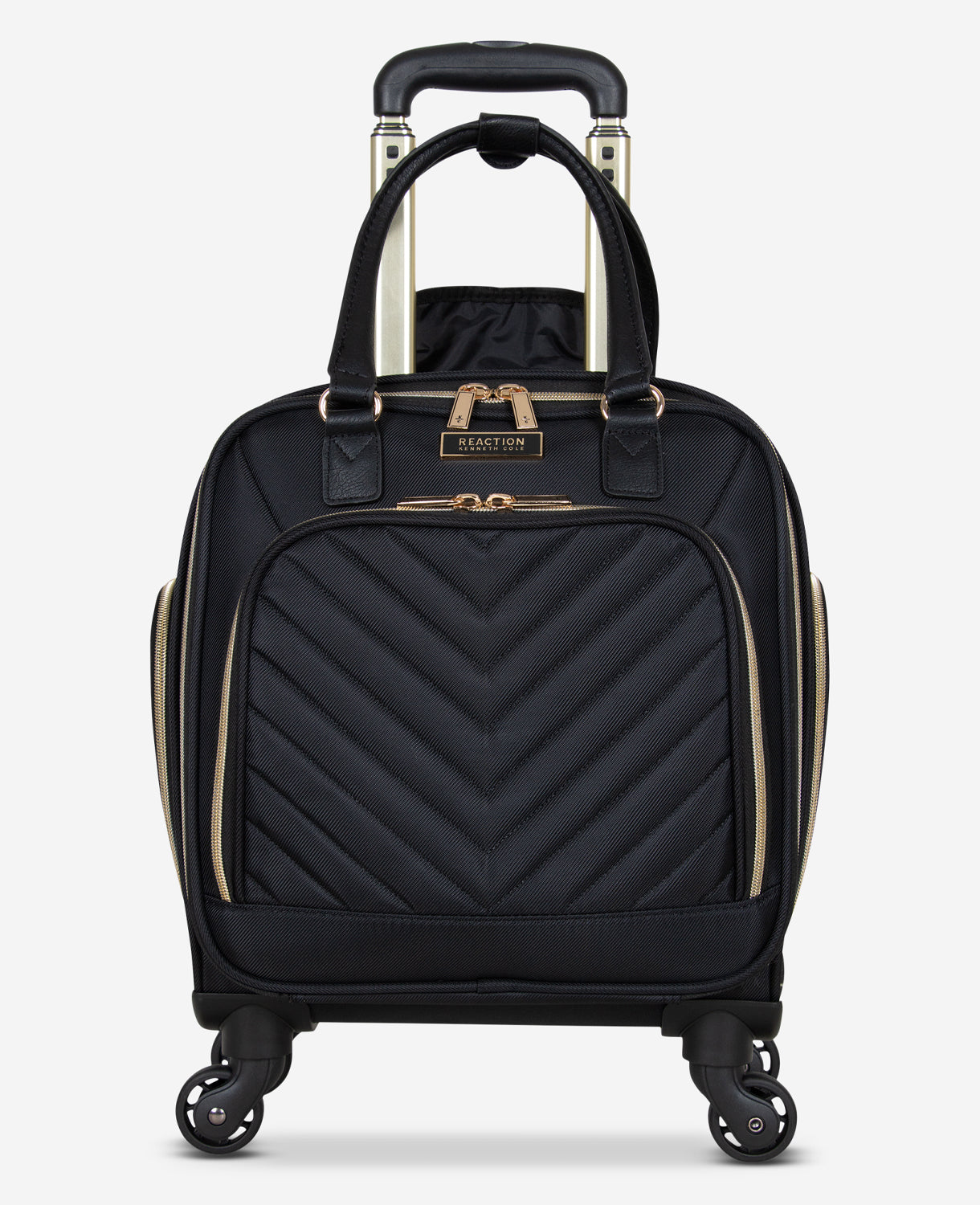 Kenneth Cole Reaction Luggage Chelsea Underseater and Backpack Bundle set valigia sottosedile e zaino nero