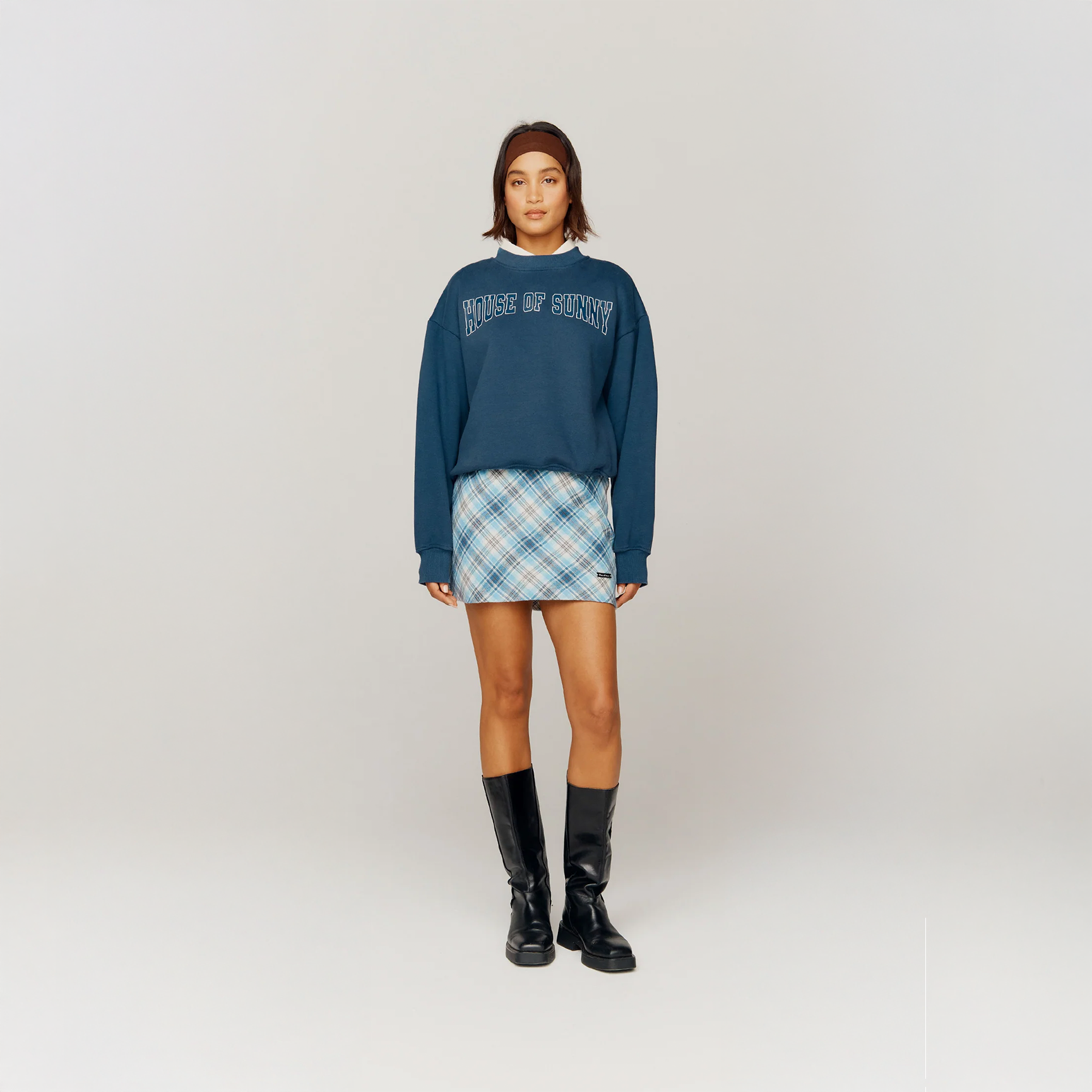 House Of Sunny Womens Tops THE FAMILY CREW felpa XS cotone biologico