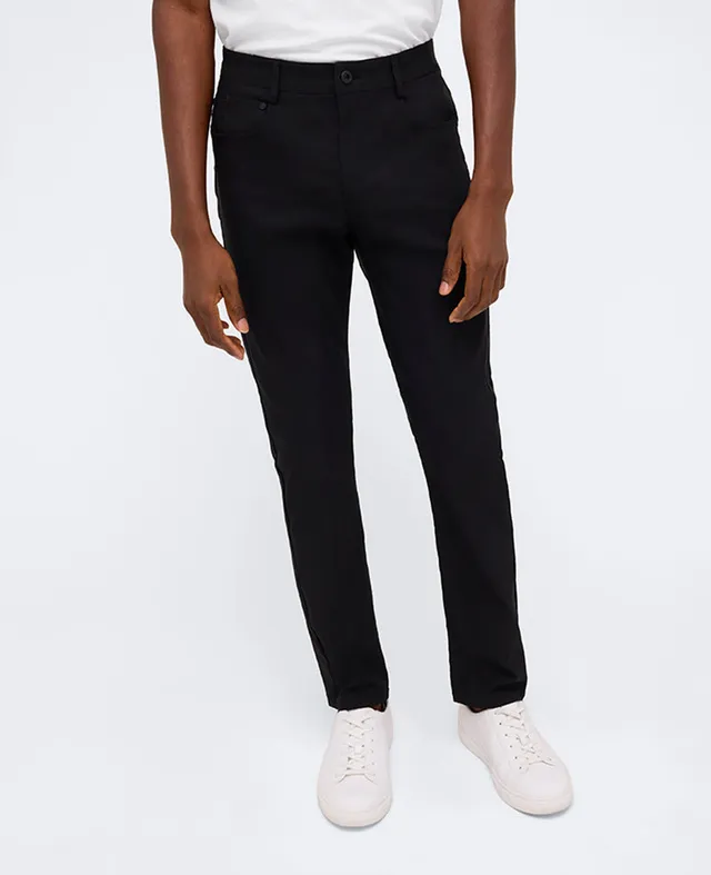 Kenneth Cole Reaction Clothing Slim Original Flex 5-Pocket Pant pantaloni neri