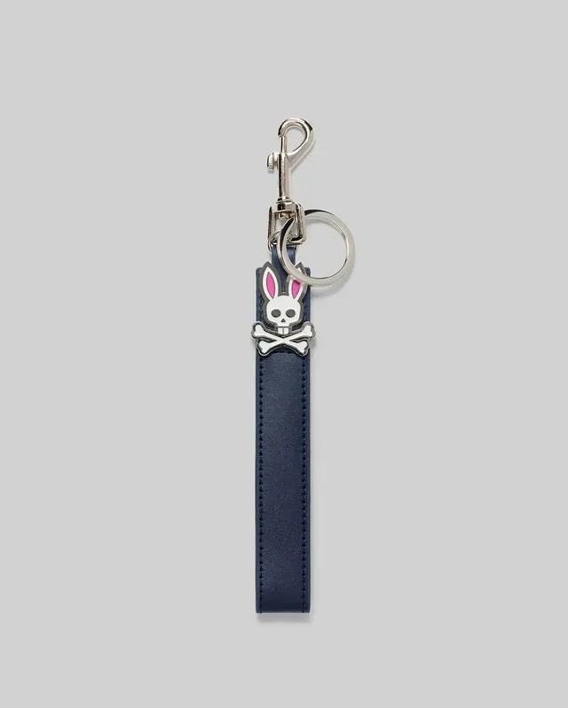 Psycho Bunny Accessories Bunny Keychain MO2400058 portachiavi blu navy